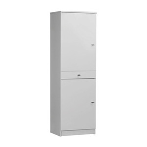 Mobile 2 Ante +1 Cassetto 46x34x147 Bianco Laccato 282tl - Product Image 1
