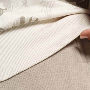 Casual Solid casual streetwear Drop Shoulder Figures respirant Eco-friendly hoodies Knitted Hoodies for Woman - Product Image 5