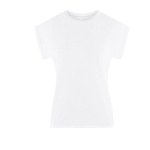 T-shirt pour femme de haute qualité, nouveau, décontracté, en coton, grande taille, confortable, coupe ajustée, respirant, manches courtes, été - Product Image 6