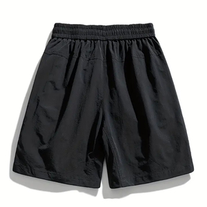 Pantalones Cortos Deportivos para Hombre, Ligeros, de Secado Rápido, Cintura Elástica, Múltiples Bolsillos, Corte Holgado, Sensación Fresca, Transpirables, para Uso Casual de Verano - Product Image 2