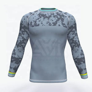 Diseña Tu Propia Camiseta Deportiva de Manga Larga para Hombre, Transpirable, de Spandex/Poliéster, con Colores y Logotipos Personalizados, Alta Calidad - Product Image 1