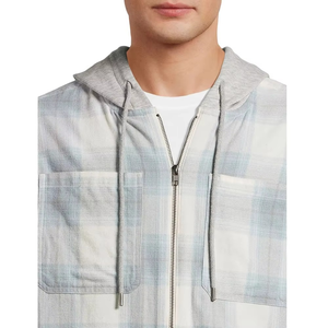 Nouveau design 2026 – Sweats à capuche 100 % coton pour hommes et femmes, décontractés, à manches longues, chauds, à carreaux, imprimés et zippés - Product Image 4