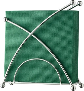 Porte-serviettes de bar élégant en acier inoxydable, design incurvé en arc, base stable, décoration de table élégante pour la maison, le bar, le restaurant - Product Image 4