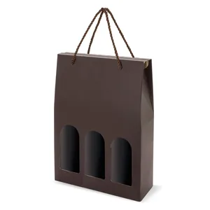 Sacs fourre-tout promotionnels personnalisés, boîte porte-bouteille Tlick pour le merchandising - Product Image 2
