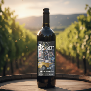 Rượu vang đỏ bán ngọt, đường phố số 8, 100% Tempranillo, 12% Vol cồn, giống nho Tây Ban Nha, 0,75 lít, từ Castilla La Mancha. - Product Image 6