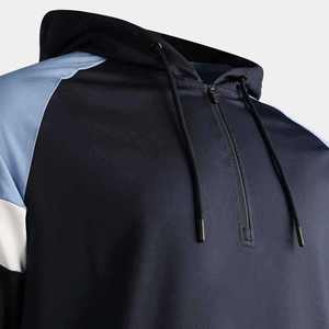 Sudadera con Capucha de Cuello Alto Totalmente Personalizada para Otoño e Invierno, Sudadera con Media Cremallera de Ajuste Cómodo, Sudadera con Capucha y Sudaderas para Hombre - Product Image 4