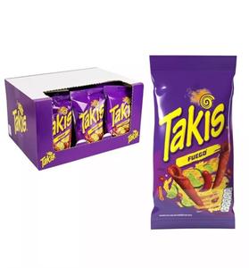 Achetez en gros des chips Takis Fuego toutes saveurs, chips de tortilla roulées Takis, achetez en ligne des snacks épicés en gros, commandez maintenant, en vente. - Product Image 6