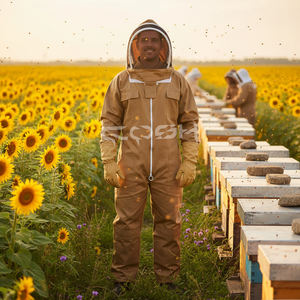 Pro Beekeeping <b>Suit</b> with <b>Full</b> <b>Body</b> Coverage Lightweight, Breathable, Durable Design For Maximum Safety & Comfort In The Apiary - Product Image 6
