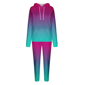 Wholesale Oversized Street Wear Running Jogging Training Wear Stylish Printed Breathable Tracksuits Set Use for Men - Product Image 2