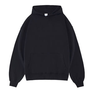 Nouveau sweat à capuche unisexe pour hommes avec une couleur à séchage rapide pure et solide épaissir un design surdimensionné - Product Image 4