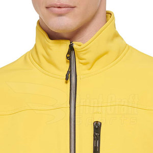 Chaqueta con capucha Softshell de alta calidad para hombre más vendida, temporada de invierno con cuello levantado, último estilo, tela al por mayor - Product Image 5