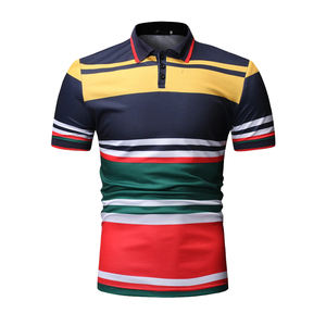 High Quality <b>Men</b> Polo <b>T</b>-<b>shirt</b> Turn-down <b>Collar</b> Custom Logo Quick Dry Breathable Polo <b>T</b> <b>Shirt</b> for <b>Men</b> - Product Image 4