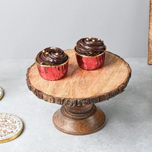 ที่ตั้งโชว์ขนมทำจากไม้สำหรับตกแต่งงานแต่งงานชุดโชว์เค้กทำจากไม้อเนกประสงค์ - Product Image 3