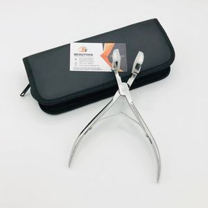 Meilleure vente Pince à pression professionnelle en acier inoxydable avec logo personnalisé Outil d'extension de cheveux écologique - Product Image 1