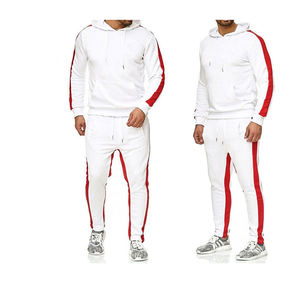 Venta al por mayor personalizado 100% algodón hombres XL Fitness deportes Sudadera con capucha conjunto transpirable Invierno Polar chándal para otoño más sin costuras - Product Image 5