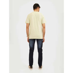 เสื้อยืดผู้ชาย AKIVA ผ้าฝ้าย 100% ทรงปกติ น้ำหนักเบา ป้ายแบบกำหนดเอง  วิธีการพิมพ์แบบซิลค์สกรีนและสกรีนพิมพ์ - Product Image 4