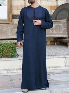 Pakistanais indien Vintage hommes Thobes Jubbah confortable grande taille vêtements islamiques respirant en vrac quantité musulman traditionnel - Product Image 4