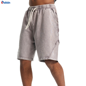 Custom <b>Low</b> MOQ Customized Men <b>Shorts</b> Men's Loose Design Summer Cotton Jogger <b>Shorts</b> Casual Wear Men <b>Shorts</b> Washed - Product Image 1