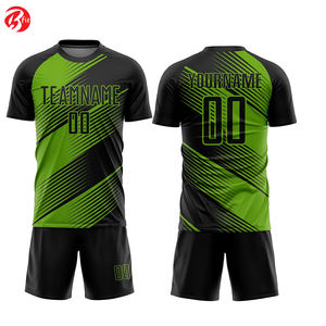 Equipo de fútbol Entrenamiento Ropa deportiva Ropa de fútbol Uniforme Adultos Camisetas y camisetas de corte automatizado Ropa de fútbol Camiseta de fútbol - Product Image 4