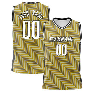 Diseño personalizado Retro sublimación Reversible Antibacteriano Impreso Baloncesto Adulto Uniforme Jersey Kit Set - Product Image 1