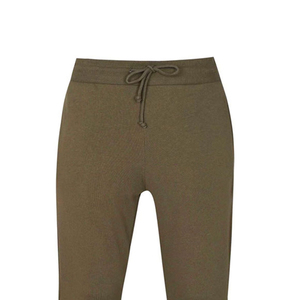 Pantalones Deportivos Color Caqui Oscuro para Hombre, Cintura Elástica con Cordón, Bolsillos Laterales, Joggers Casuales, 100% Algodón, Ligeros, CP-MT-03 - Product Image 5