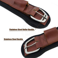 Sangle d'équitation en cuir/acier inoxydable de haute qualité, design personnalisé, vente en gros, best-seller, nouvelle collection, service OEM professionnel GHC