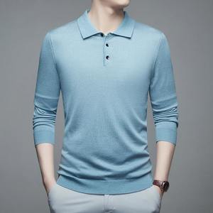 เสื้อยืดแบบสวมหัวสำหรับผู้ชายผ้าคอตตอน100% ลำลองอัจฉริยะคอลเลคชั่นใหม่ฤดูใบไม้ผลิฤดูใบไม้ร่วงแห้งเร็วเป็นมิตรกับสิ่งแวดล้อม - Product Image 1