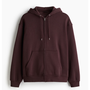 Sudadera con Capucha para Hombre, Corte Holgado, Hombros Caídos, 100% Algodón, Invierno, Antibolitas, Transpirable - Product Image 5