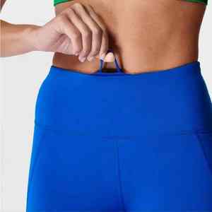 Wholesale OEM/ODM Custom <b>Cropped</b> Gym <b>Leggings</b> Sweat-Wicking & Quick-Drying Yoga <b>Leggings</b> for Women - Product Image 4