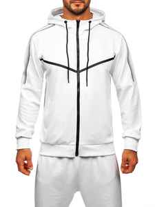 Survêtement en velours personnalisé en polyester de grande taille pour homme, survêtement décontracté pour homme, fermeture éclair intégrale, jogging, survêtement de football pour homme - Product Image 6