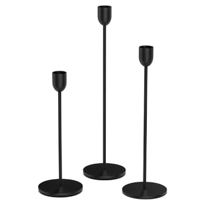 Metal Pillar Candle Holder Stand Handmade Decorative Modern Luxury Christmas Home Events Table Floor Candle Stand - Product Image 1