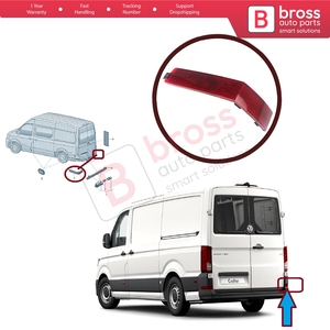 BSP1079ตัวสะท้อนกันชนหลัง7C0945106ขวาสำหรับ crafter MK2 SY SZ 2017-ON E crafter - Product Image 5