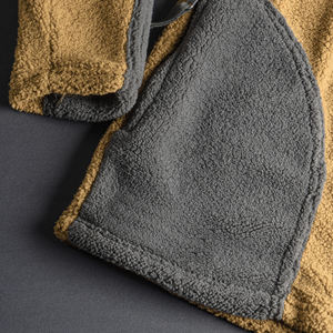 Chaqueta de lana Sherpa de invierno para hombre hecha a medida de alta calidad Nuevo estilo Poliéster polar con cierre de cremallera Talla XL - Product Image 4