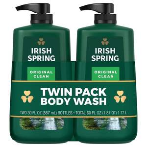 Gel de Ducha, Champú, Acondicionador, Limpiador Facial y Desodorante 5 en 1 Irish Spring, Tamaño de Viaje (Paquete de 2) - Product Image 5