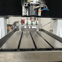 Petite machine de fraisage CNC, routeur CNC pour métal et bois, 900x600, contrôleur LNC, ATC, aluminium, bois, routeur CNC ST6090