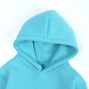 Sweat à capuche en coton avec logo personnalisé pour enfants, pullover décontracté pour bébés garçons, livraison DDP - Product Image 3