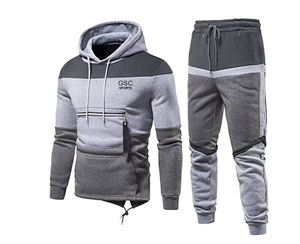 Sudadera con capucha y pantalón de jogging de último diseño con logotipo personalizado para hombre con servicio de impresión de alta calidad - Product Image 4