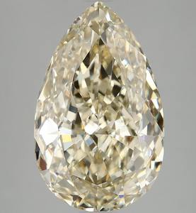 Fabricación de diamantes cultivados en laboratorio amarillo con forma de pera de 5,08 quilates para colgantes de joyería y otras joyas de diamantes - Product Image 2