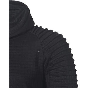 Jersey Sudaderas con capucha de algodón personalizadas Sudaderas con capucha para hombre Estampado de tela de punto con capucha - Product Image 3