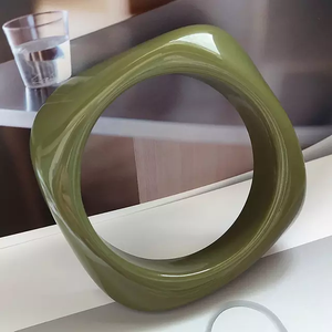 Brazalete de resina hecho a mano, superventas, venta al por mayor, encanto de moda, calidad, acabado espejado, precio barato, Prince - Product Image 6