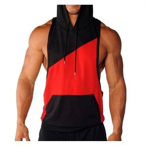 2023 <b>Men's</b> <b>Sleeveless</b> 100% French Cotton Gym Tank Tops Custom Logo Print XS Size Winter <b>Hoodies</b> Solid Wholesale Supply for - Product Image 1