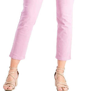 Style & Co. Pantaloni Casual da Donna Slim-Fit a Vita Alta con Controllo Pancia, Rosa Lavato, Taglia 6 Petite, Antirughe - Product Image 3