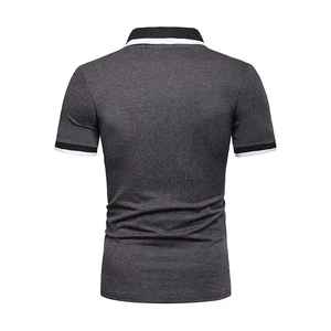 เสื้อเชิ้ตผู้ชายไซส์ใหญ่ ผ้าโพลีเอสเตอร์/คอตตอนผสม คุณภาพสูง ป้องกันริ้วรอย แขนสั้น รับสกรีนโลโก้ ผ้า 180 กรัม ผลิตตามแบบ OEM - Product Image 4