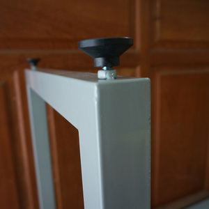 Industrial-Style <b>Folding</b> <b>Table</b> 73cm Black Static-Electric Painted - Product Image 4