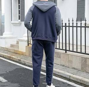 ชุดวอร์มผ้าคอตตอนสำหรับ100% ชุดวอร์มลำลองดีไซน์โลโก้ตามสั่ง - Product Image 5