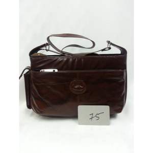 Sacs à main en cuir de vache véritable à la mode pour femmes Fermeture éclair Imperméable Grande capacité Style traditionnel Idées de cadeaux d'anniversaire - Product Image 1