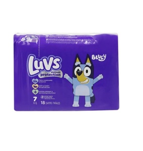 Pañales para Bebé Luvs de Alta Calidad, Todos los Tamaños, Diseño Suave y Absorbente, Delicado con la Piel del Bebé, para Uso Diario - Product Image 3