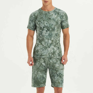 Ensembles T-shirt et short pour hommes avec logo personnalisé et couleur Ensemble short et t-shirt d'été/t-shirt décontracté avec short - Product Image 2