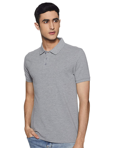 Polo à manches courtes pour hommes, à la mode, couleur unie, broderie, logo, été, respirant, confortable, polo de sport - Product Image 2