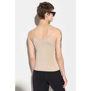 Camiseta de Manga Corta con Cuello Redondo y Tirantes Finos, 100% Algodón, para Uso Diario, Modelo 61365 - Product Image 4